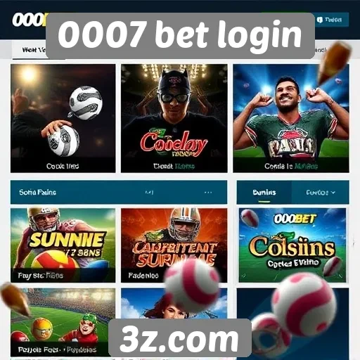 Principais jogos disponíveis na 0007 bet